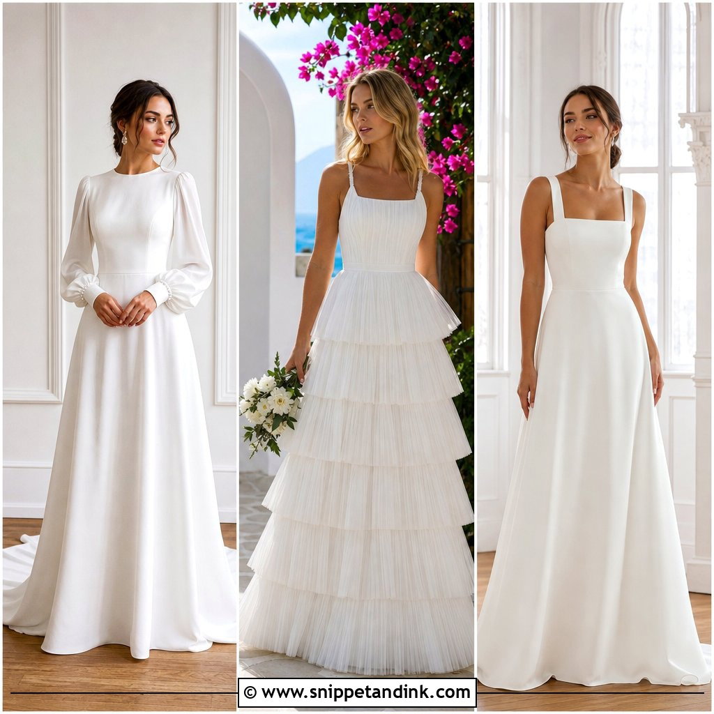 20 1981 Wedding Dresses With Unforgettable Vintage Glamour