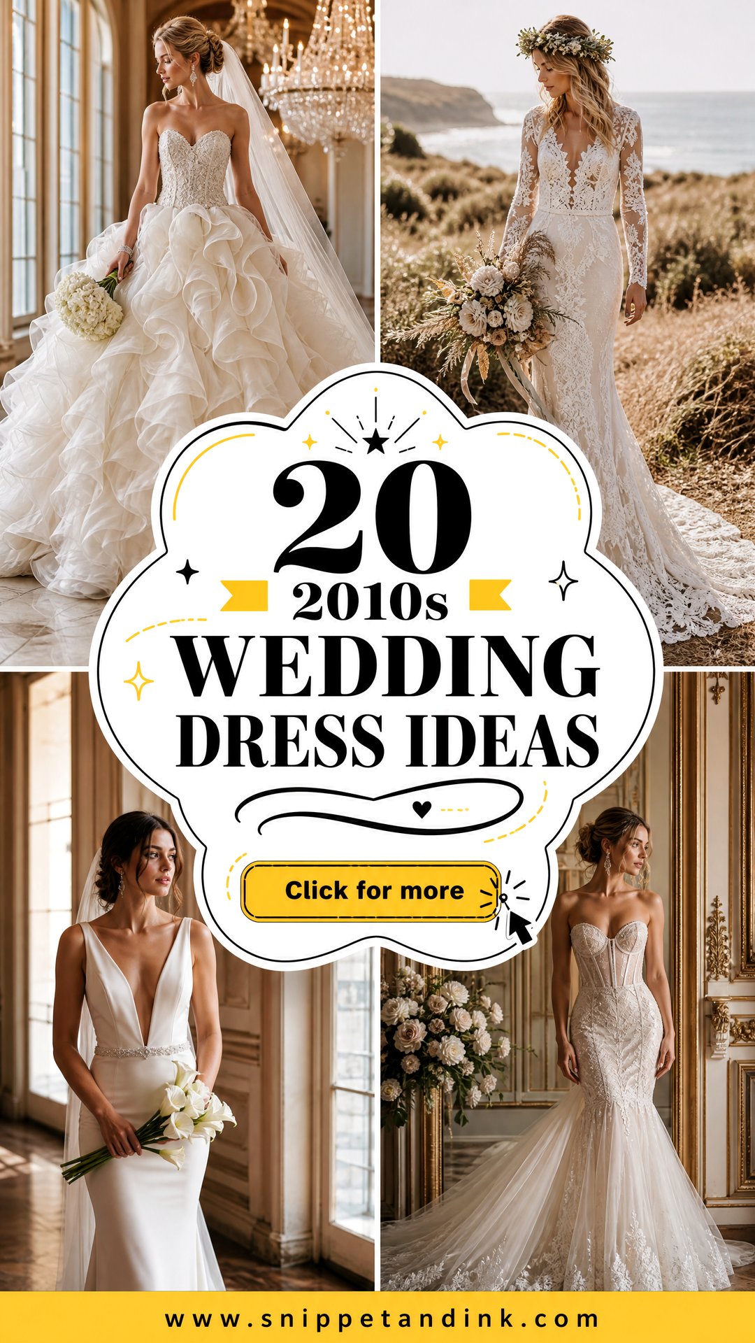 20 2010s Wedding Dress Ideas Chic Looks for Todays Bride - 20 2010s Wedding Dress Ideas: Chic Looks for Today’s Bride