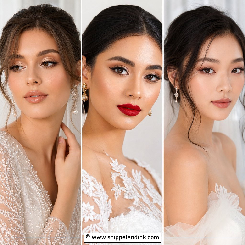 20 2024 Wedding Makeup Ideas for a Flawless Bridal Glow