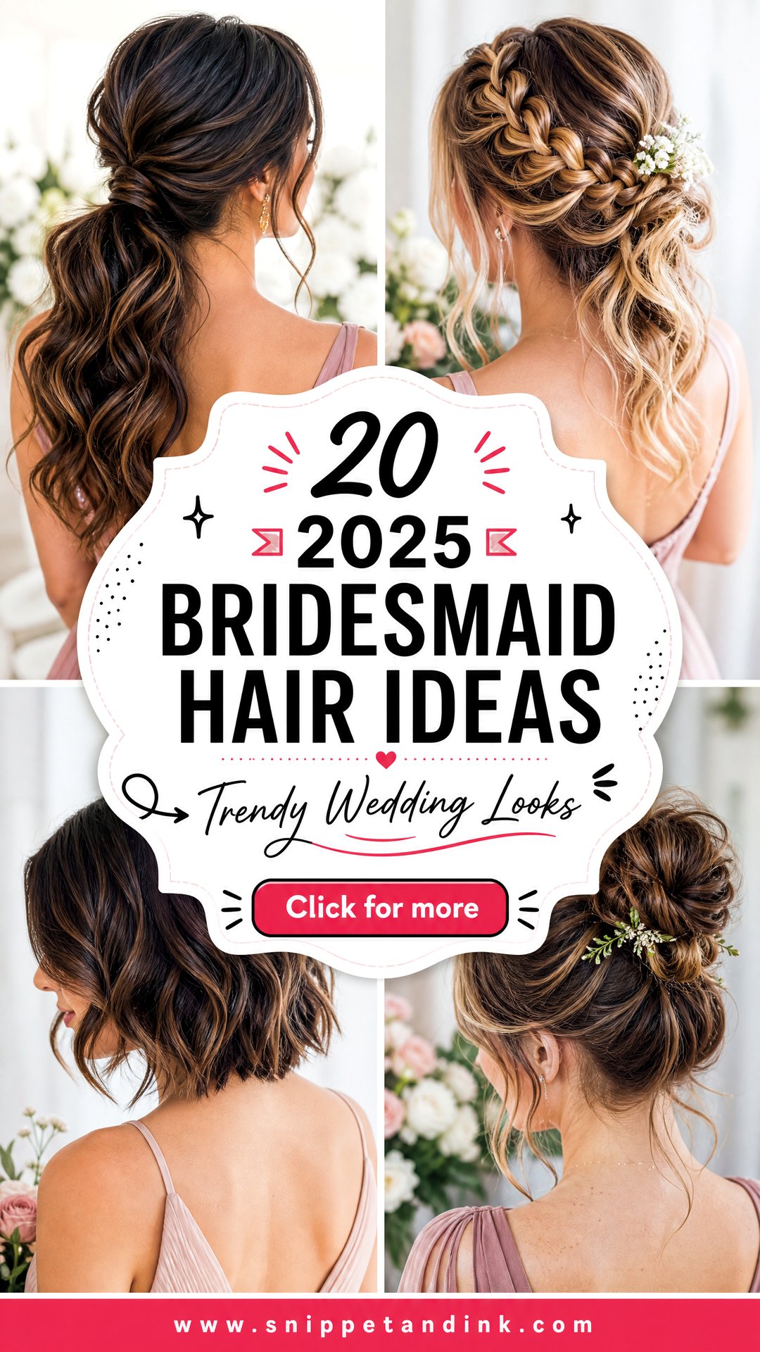 20 2025 Bridesmaid Hair Ideas for Trendy Wedding Looks - 20 2025 Bridesmaid Hair Ideas for Trendy Wedding Looks