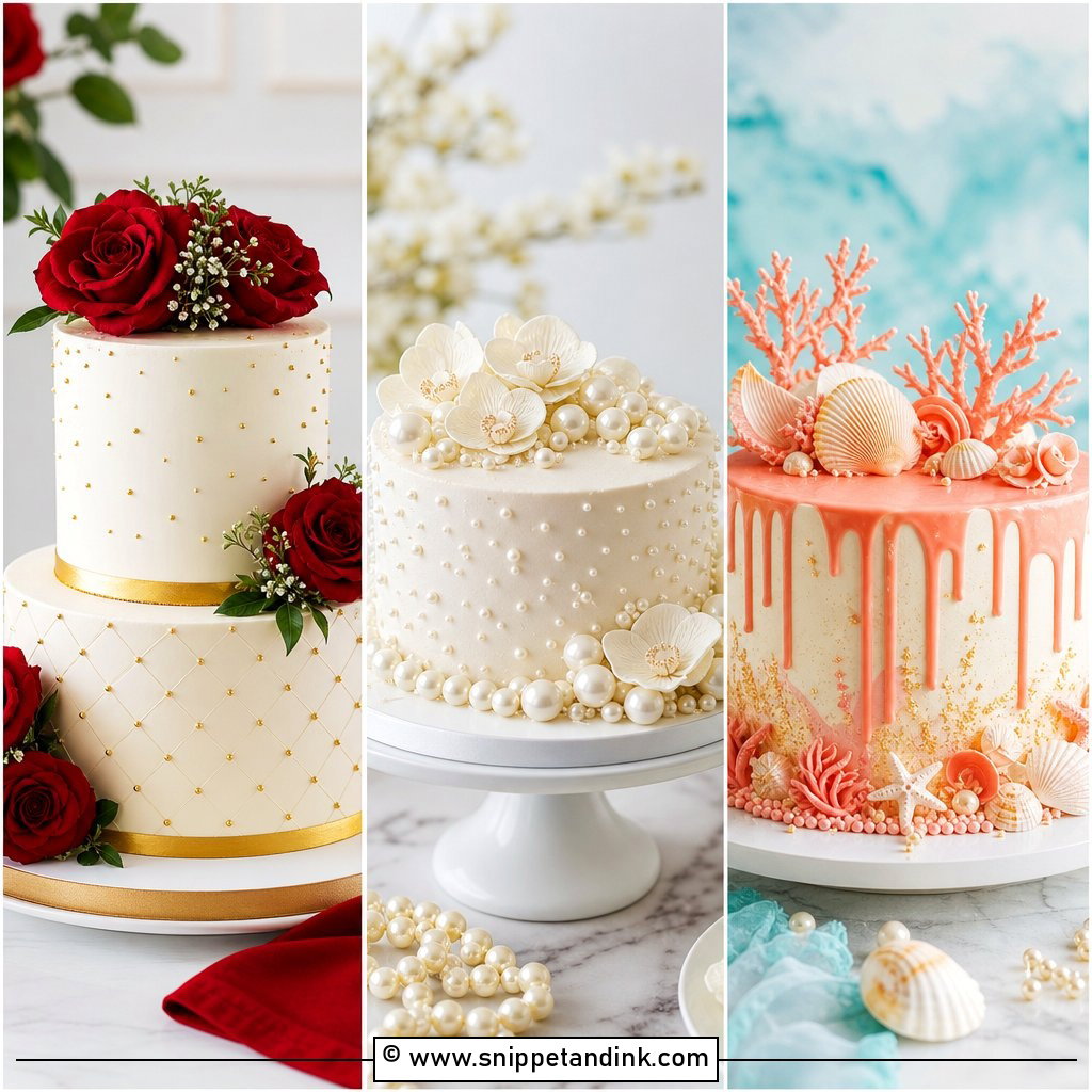 20 35th Anniversary Cake Ideas for a Ruby Celebration