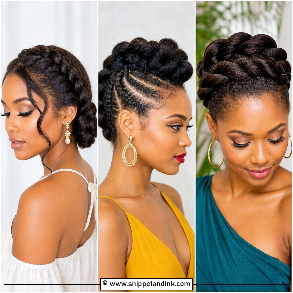 20 4c Bridal Hairstyles for Stunning Natural Hair Brides