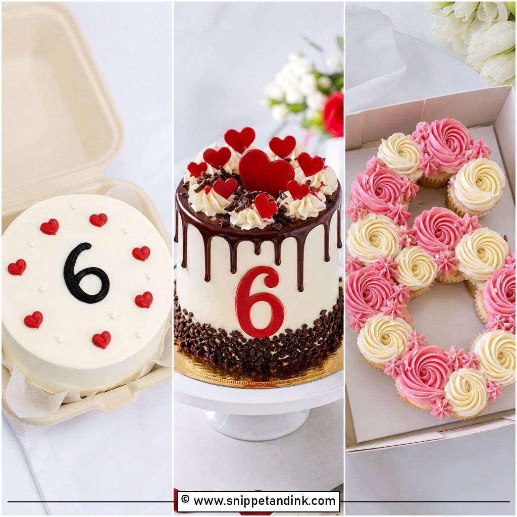 20 6 Month Anniversary Cake Ideas for Sweet Milestones