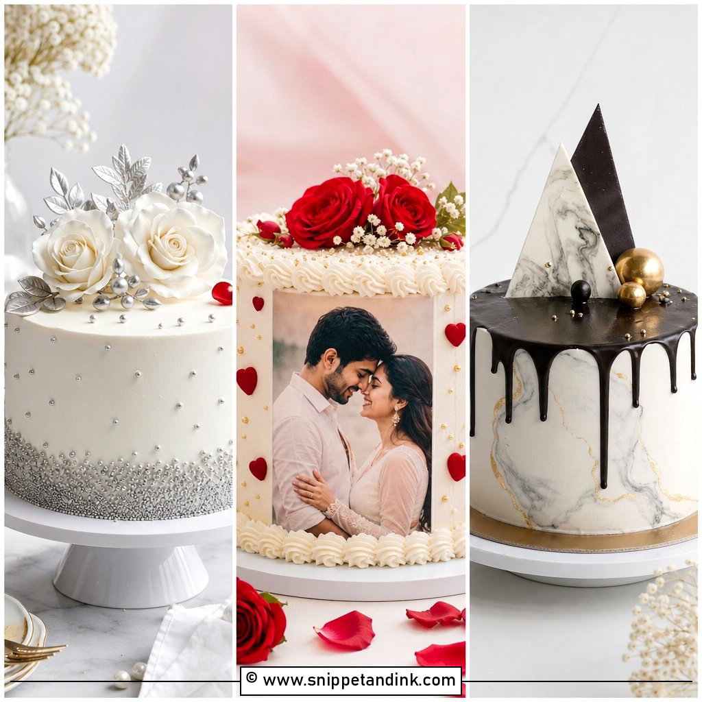 20 60th Wedding Anniversary Cake Ideas for Elegant Parties