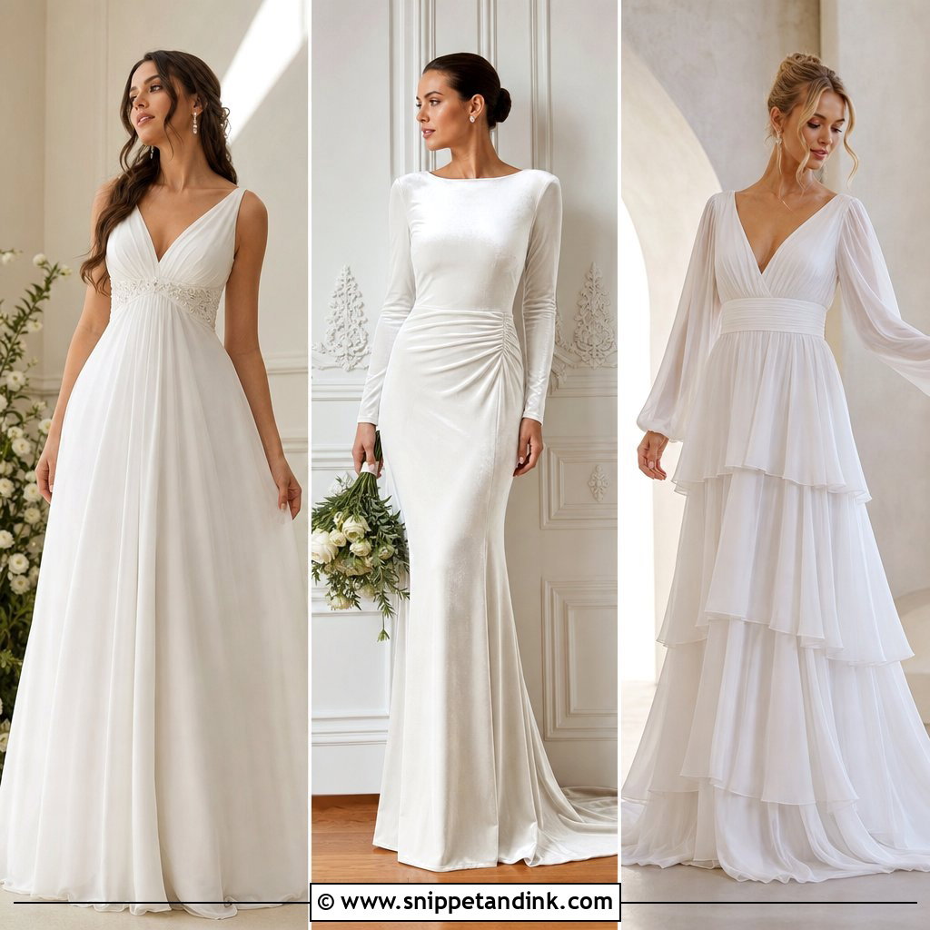 20 70s Inspired Wedding Dress Ideas: Boho Bridal Looks