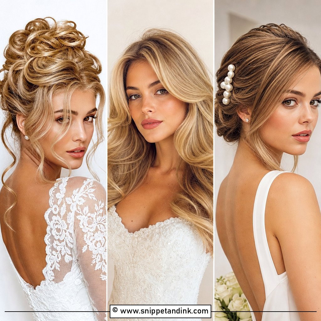 20 90s Bridal Hair Ideas for Effortless Vintage Glam