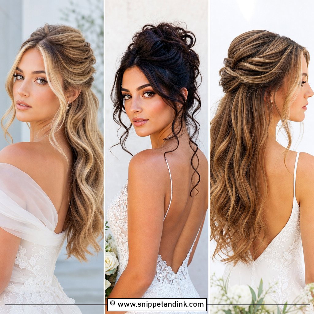 20 90s Wedding Hair Ideas for Retro-Chic Brides Today
