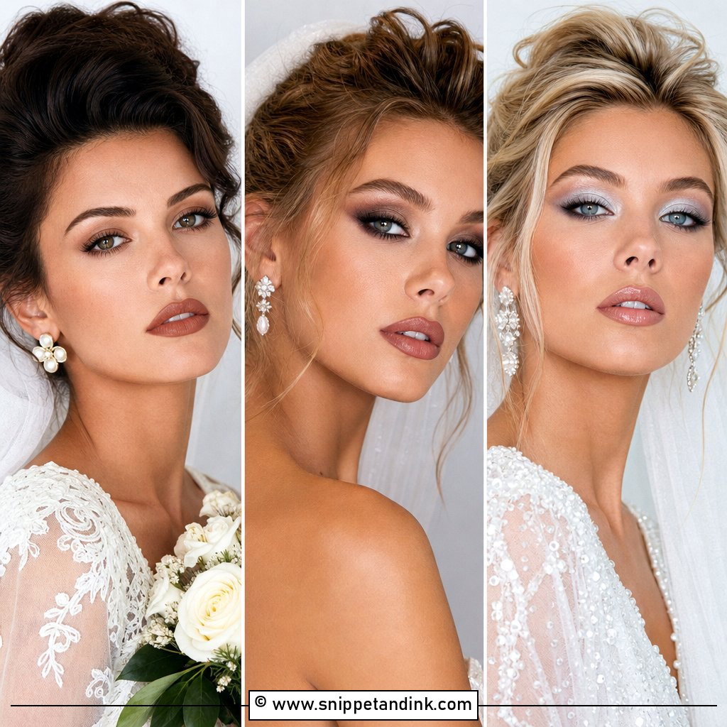 20 90s Wedding Makeup Ideas for a Nostalgic Bridal Look