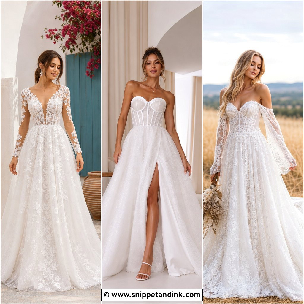 20 A Frame Wedding Dresses: Flattering Styles for Every Bride