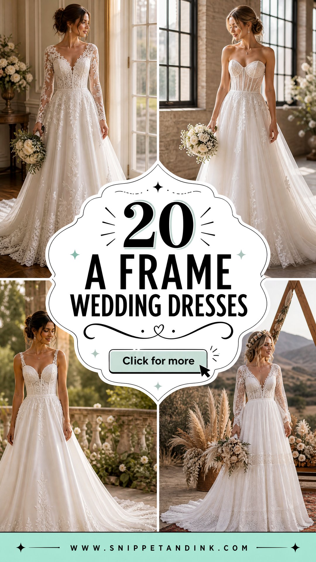 20 A Frame Wedding Dresses Flattering Styles for Every Bride - 20 A Frame Wedding Dresses: Flattering Styles for Every Bride
