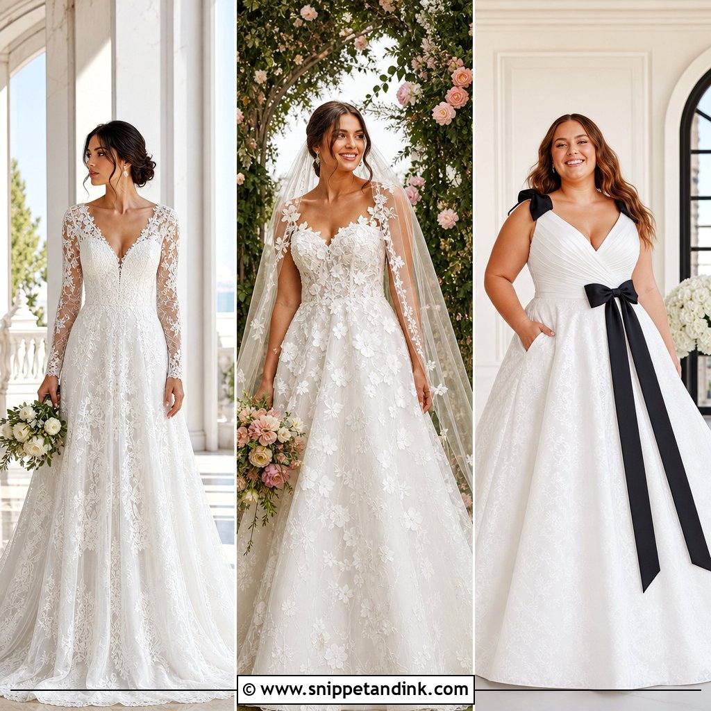 20 A Shape Wedding Dress Ideas: Timeless Looks Brides Adore