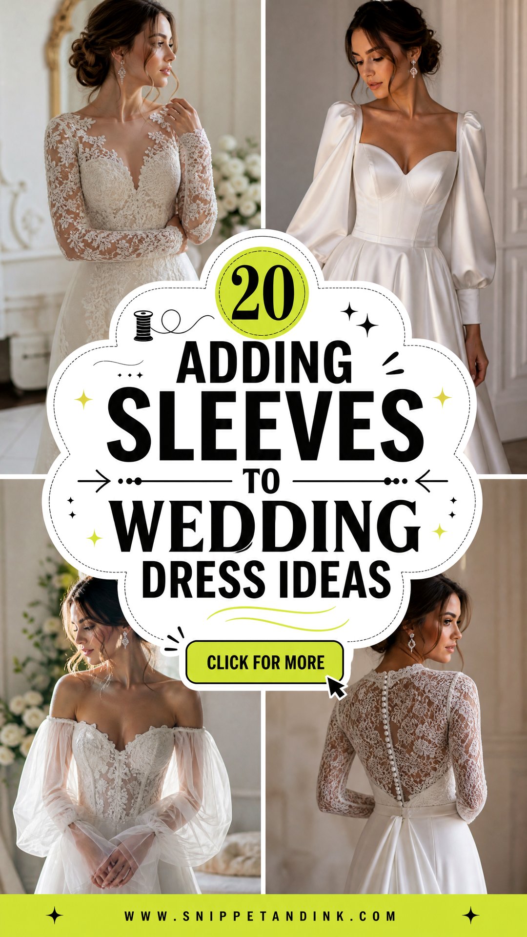 20 Adding Sleeves to Wedding Dress Ideas for a Custom Look - 20 Adding Sleeves to Wedding Dress Ideas for a Custom Look