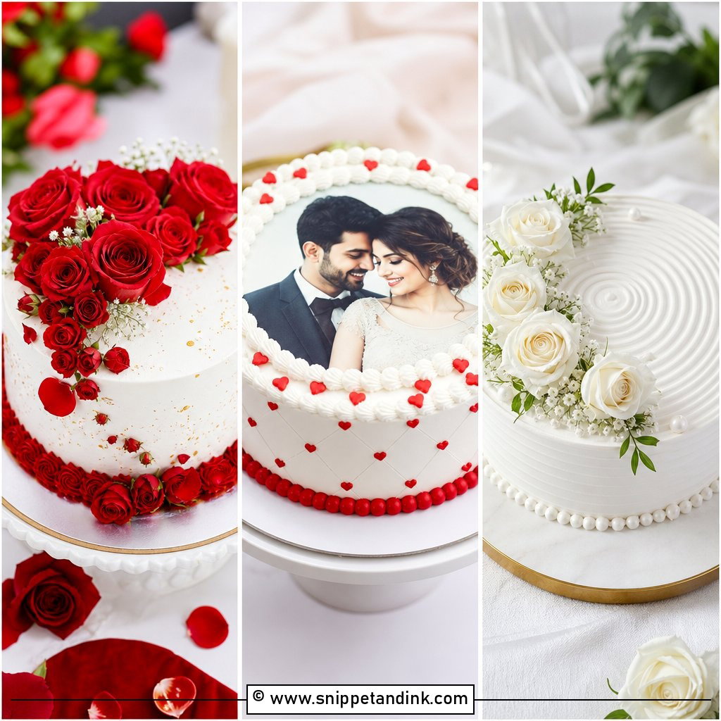 20 Aesthetic Anniversary Cake Designs Couples Will Love