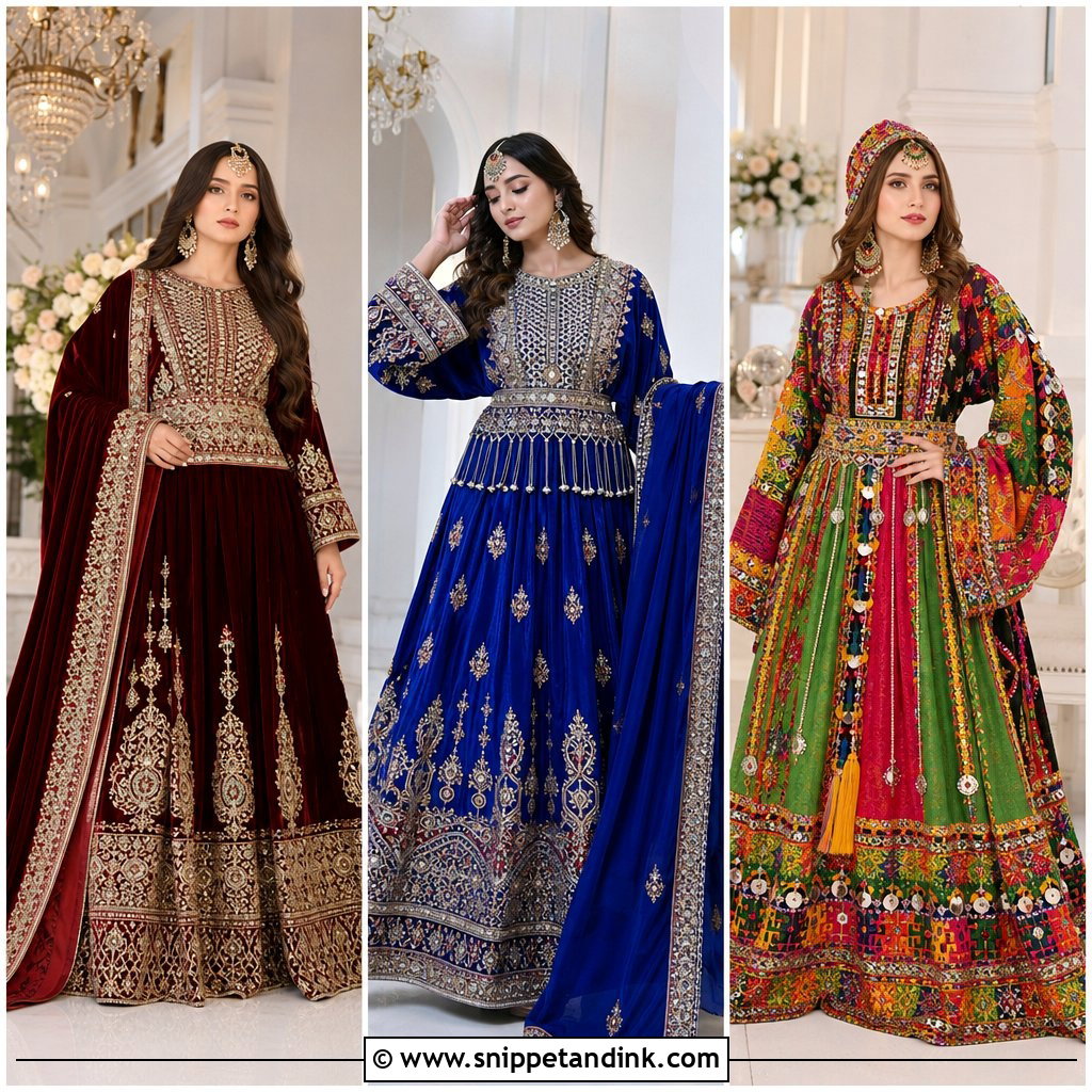 20 Afghan Wedding Dresses for a Breathtaking Bridal Look