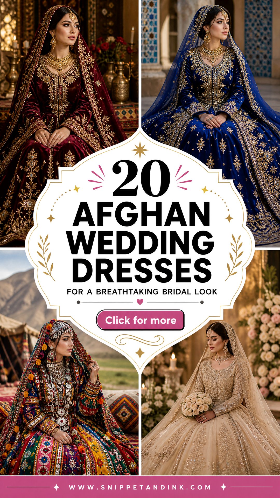 20 Afghan Wedding Dresses for a Breathtaking Bridal Look - 20 Afghan Wedding Dresses for a Breathtaking Bridal Look