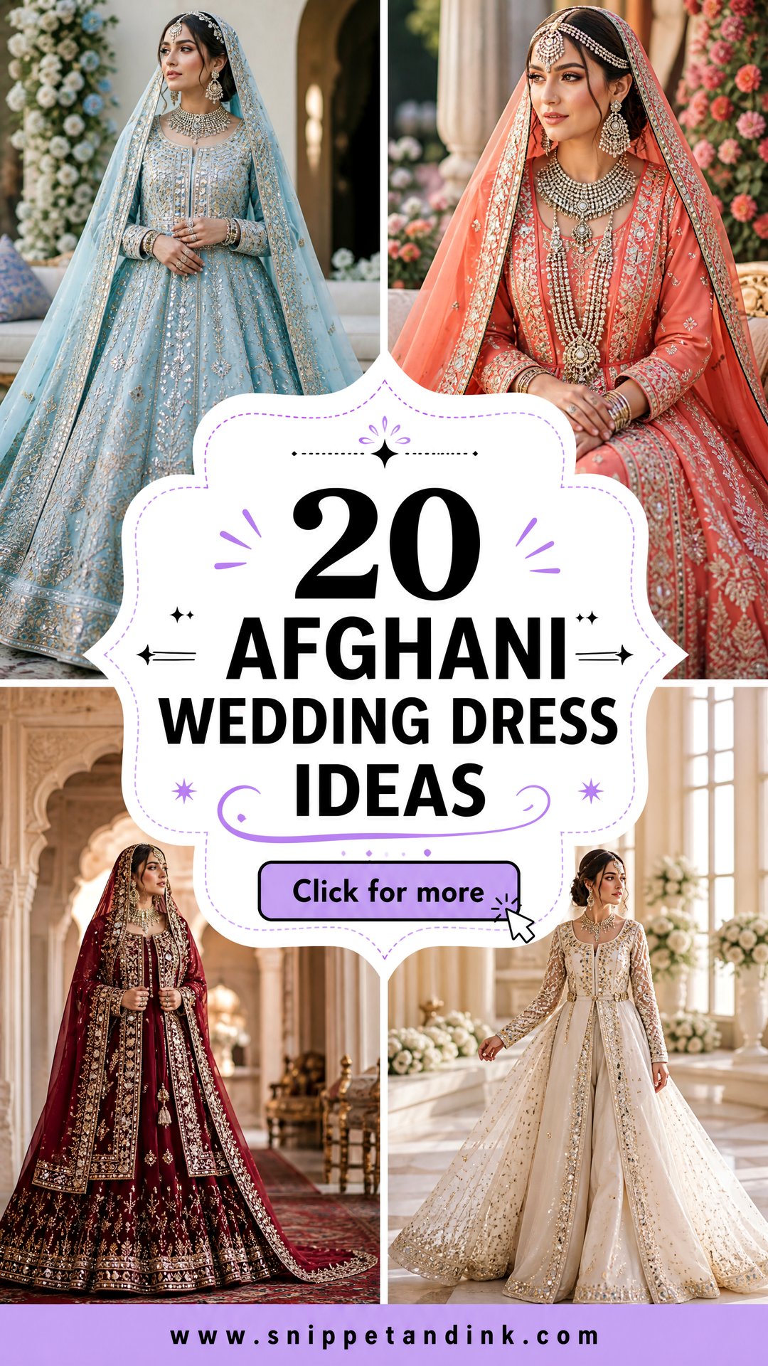 20 Afghani Wedding Dress Ideas for an Unforgettable Bridal Look - 20 Afghani Wedding Dress Ideas for an Unforgettable Bridal Look