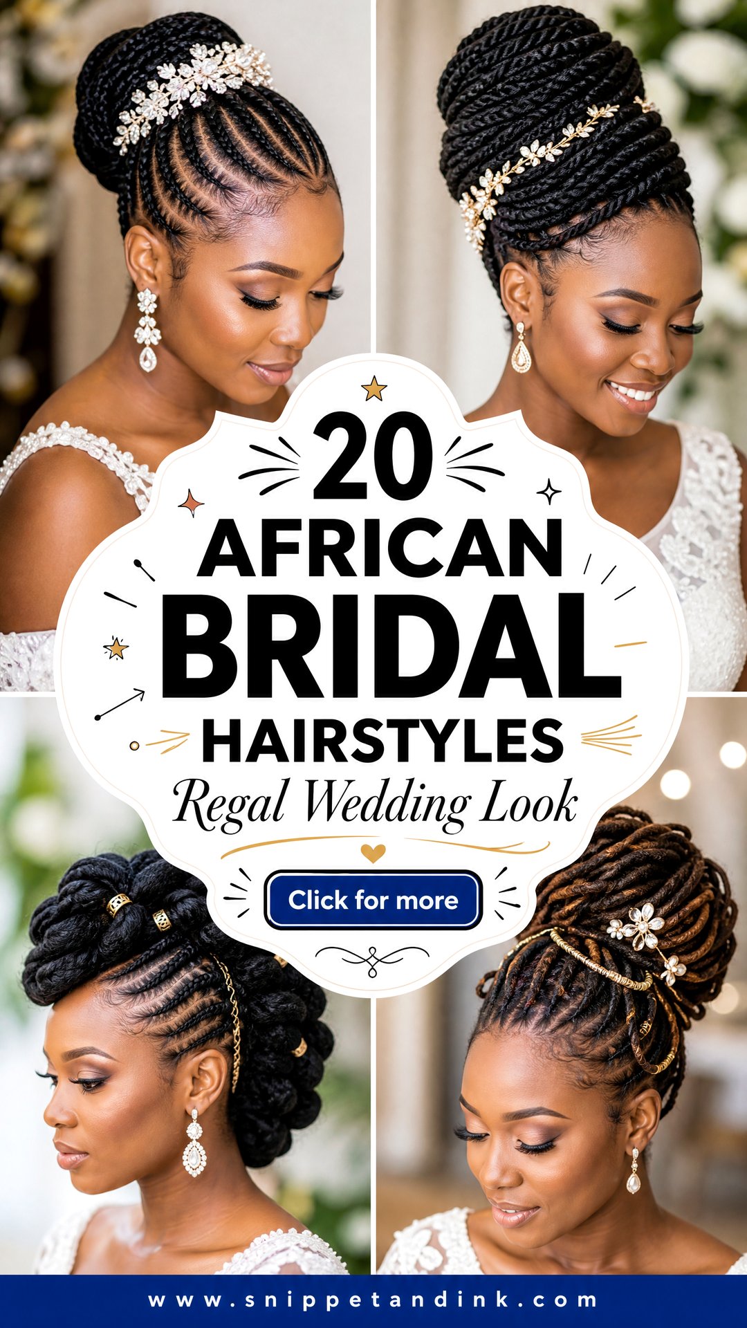 20 African Bridal Hairstyles for a Regal Wedding Look - 20 African Bridal Hairstyles for a Regal Wedding Look