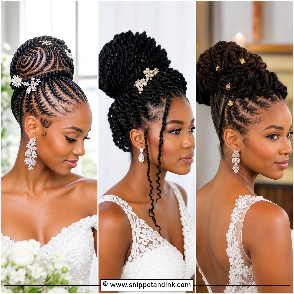 20 African Bridal Hairstyles for a Regal Wedding Look