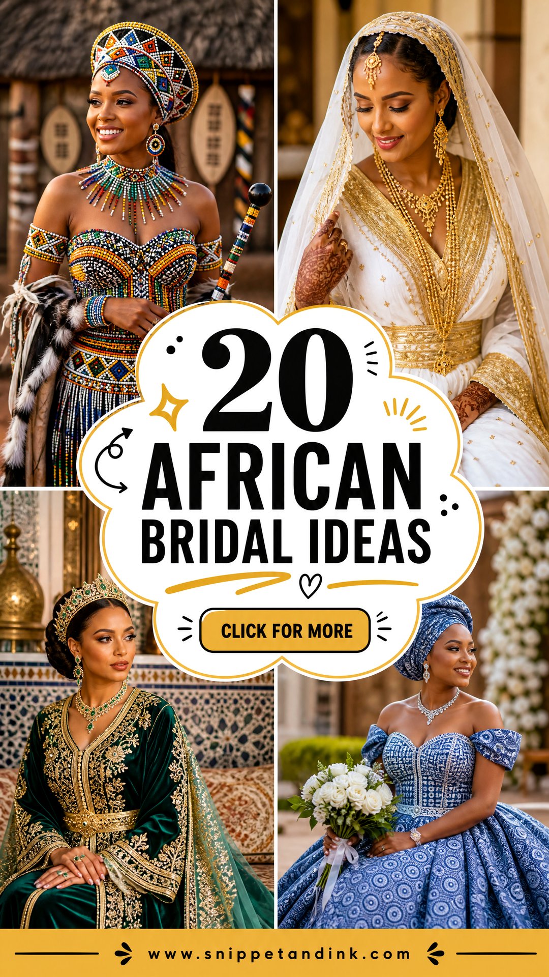 20 African Bridal Ideas for a Stunning Cultural Celebration - 20 African Bridal Ideas for a Stunning Cultural Celebration