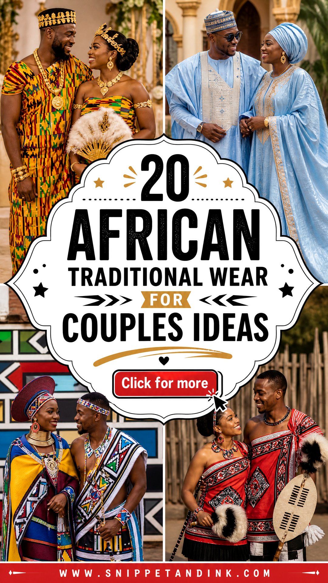 20 African Traditional Wear for Couples Ideas for a Striking Look - 20 African Traditional Wear for Couples Ideas for a Striking Look