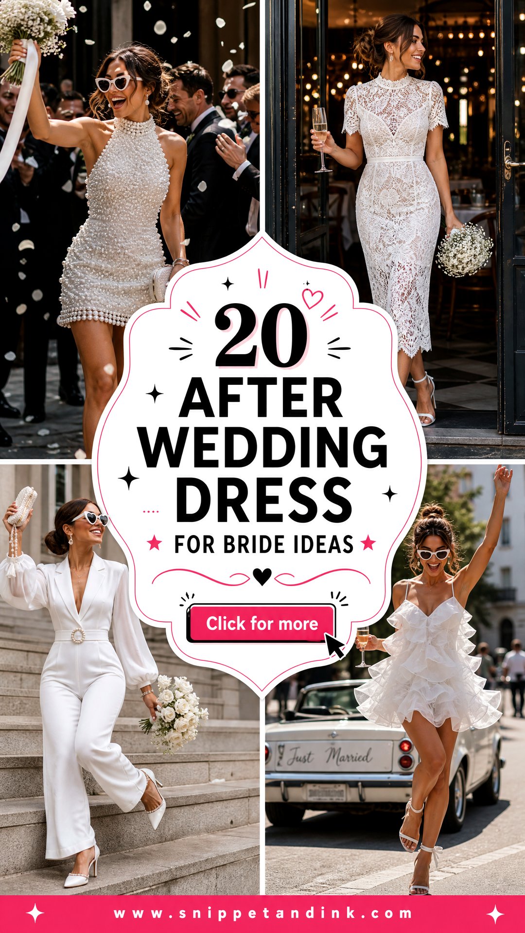 20 After Wedding Dress for Bride Ideas for a Memorable Exit - 20 After Wedding Dress for Bride Ideas for a Memorable Exit