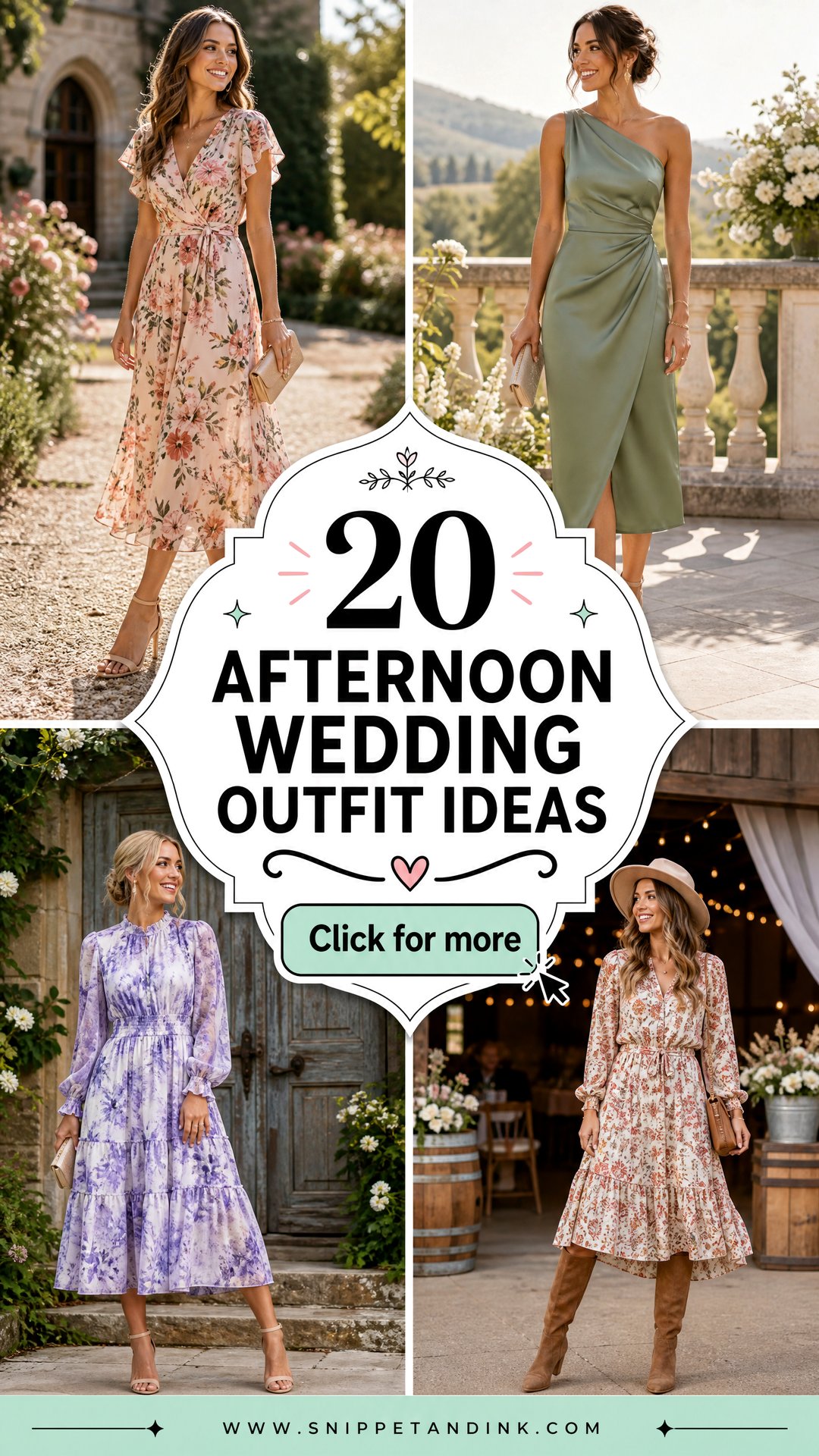 20 Afternoon Wedding Outfit Ideas for Every Chic Dress Code - 20 Afternoon Wedding Outfit Ideas for Every Chic Dress Code