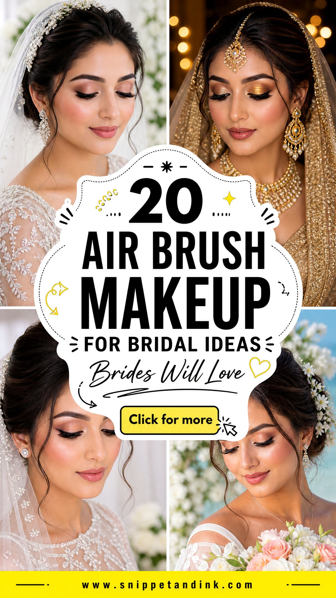 20 Air Brush Makeup for Bridal Ideas Brides Will Love - 20 Air Brush Makeup for Bridal Ideas Brides Will Love