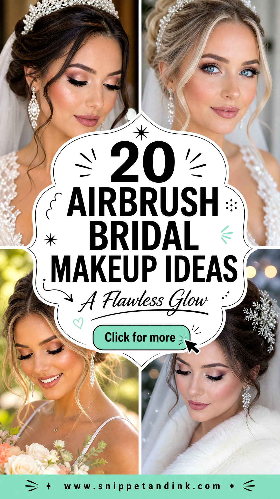 20 Airbrush Bridal Makeup Ideas for a Flawless Glow - 20 Airbrush Bridal Makeup Ideas for a Flawless Glow