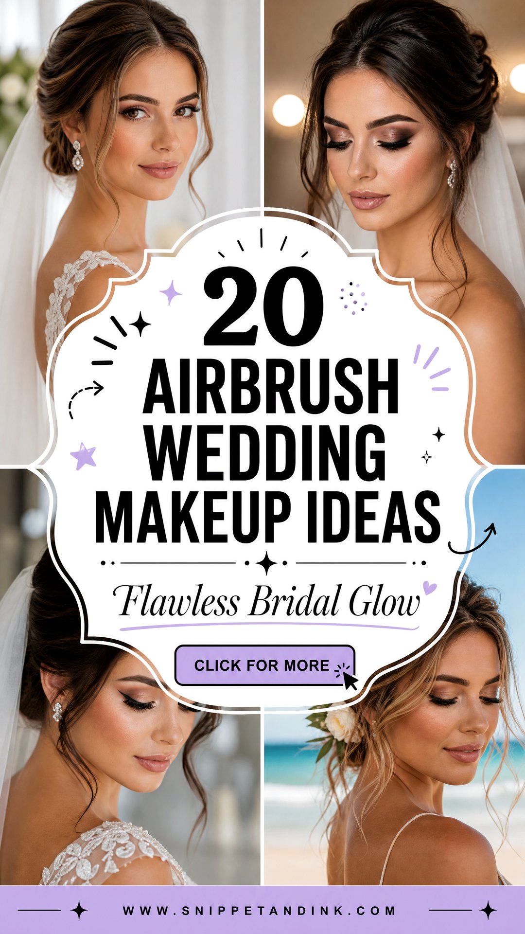 20 Airbrush Wedding Makeup Ideas for Flawless Bridal Glow - 20 Airbrush Wedding Makeup Ideas for Flawless Bridal Glow