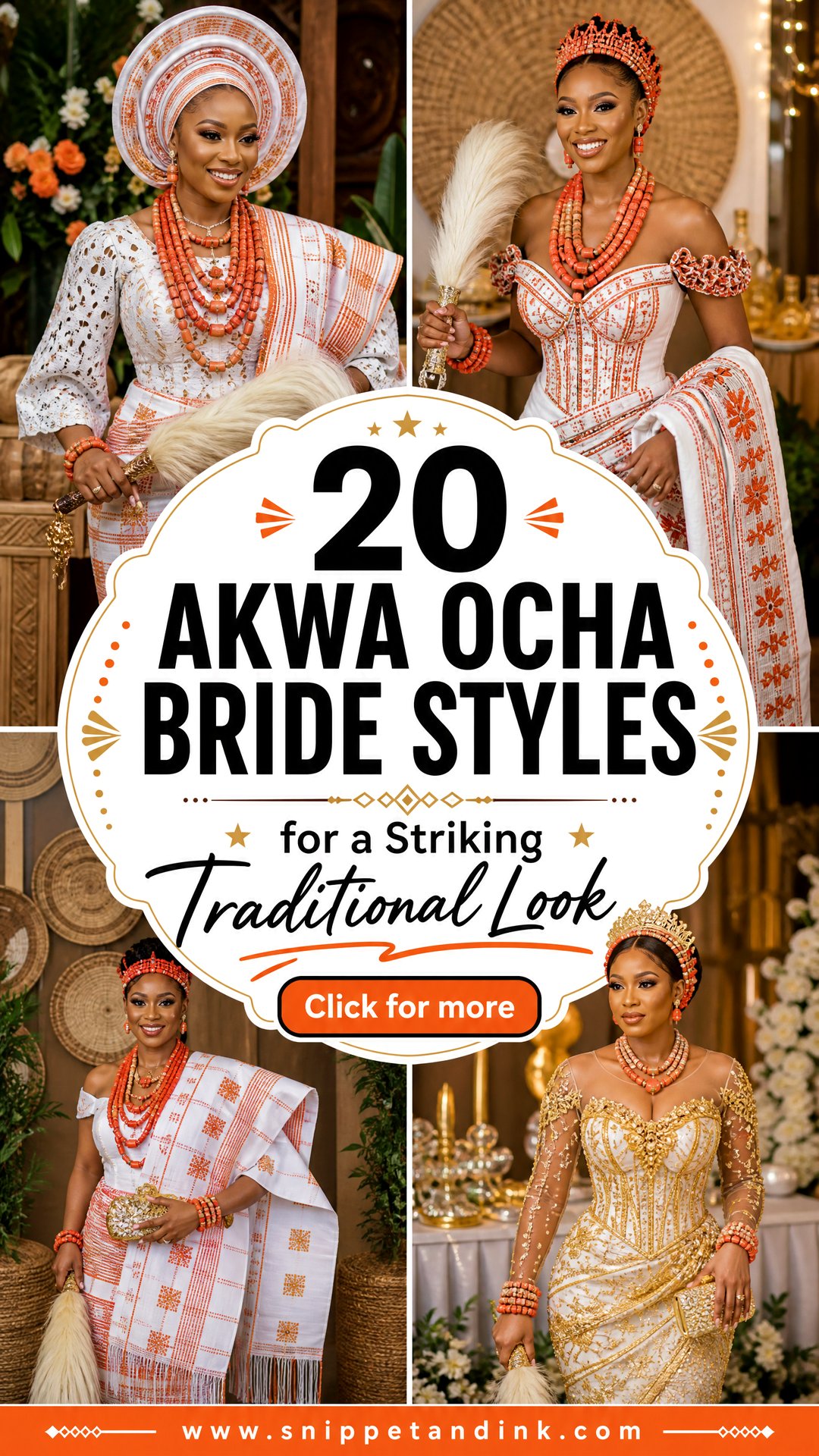 20 Akwa Ocha Bride Styles for a Striking Traditional Look - 20 Akwa Ocha Bride Styles for a Striking Traditional Look