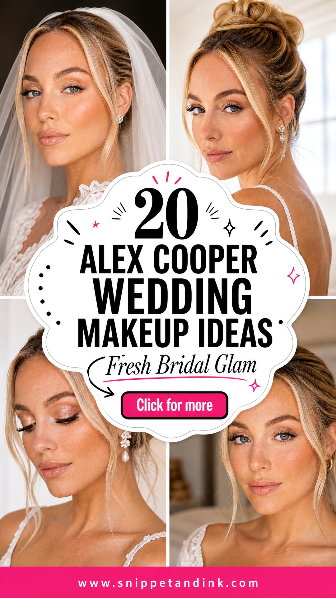 20 Alex Cooper Wedding Makeup Ideas for Fresh Bridal Glam - 20 Alex Cooper Wedding Makeup Ideas for Fresh Bridal Glam