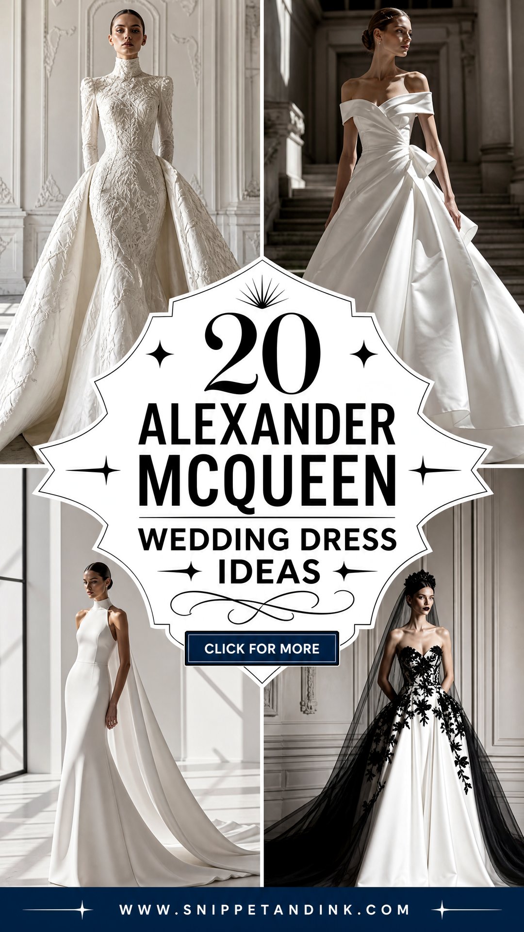 20 Alexander Mcqueen Wedding Dress Ideas for Bold Brides - 20 Alexander Mcqueen Wedding Dress Ideas for Bold Brides