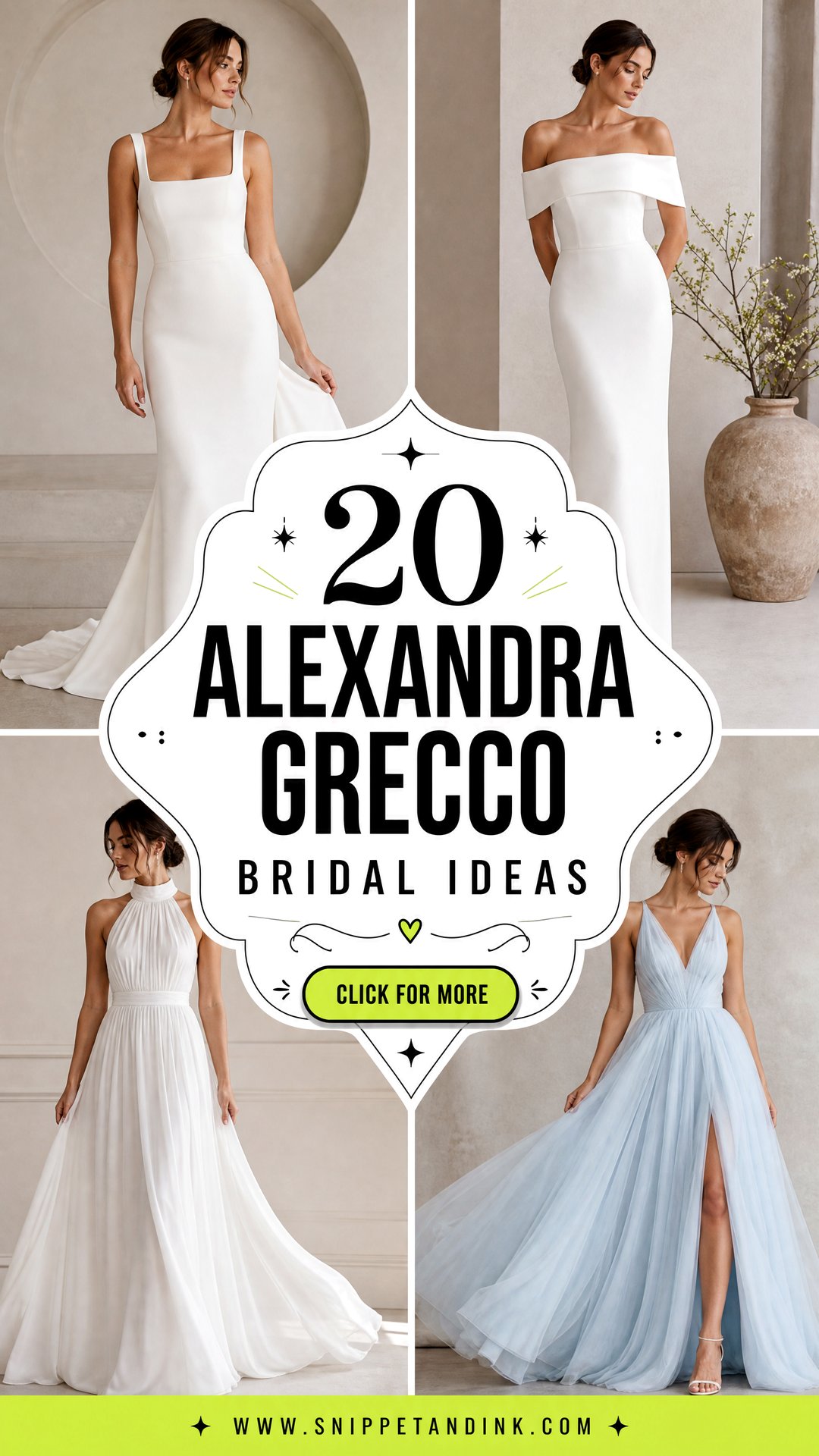20 Alexandra Grecco Bridal Ideas for Effortless Modern Romance - 20 Alexandra Grecco Bridal Ideas for Effortless Modern Romance