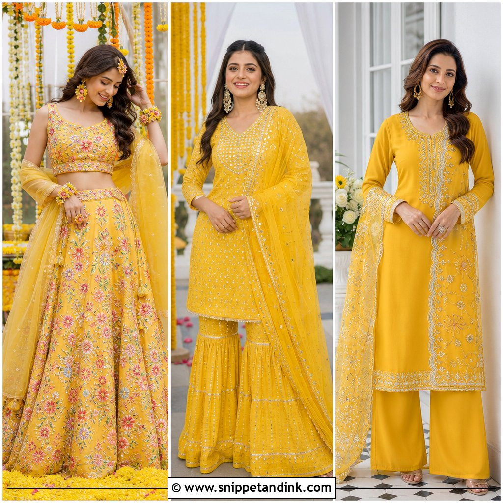 20 Alia Bhatt Haldi Outfit Ideas: Chic Looks for Brides