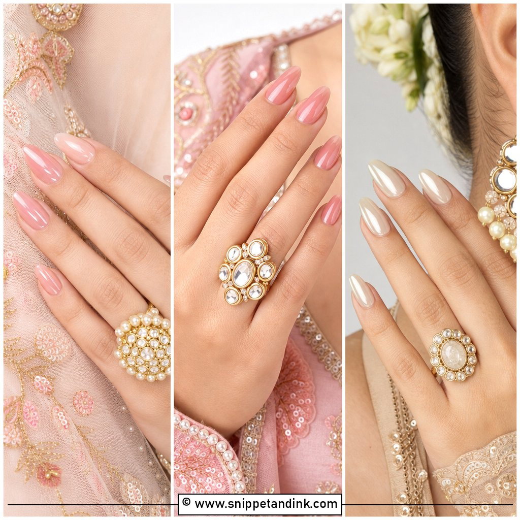 20 Alia Bhatt Wedding Nails for Elegant Bridal Inspo