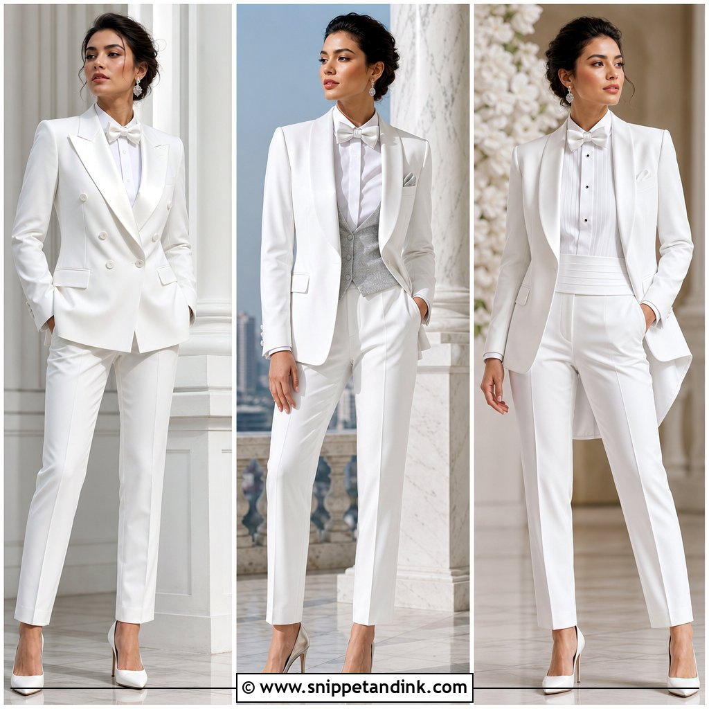 20 All White Tuxedo Wedding Ideas: Sharp Groom Looks for 2025