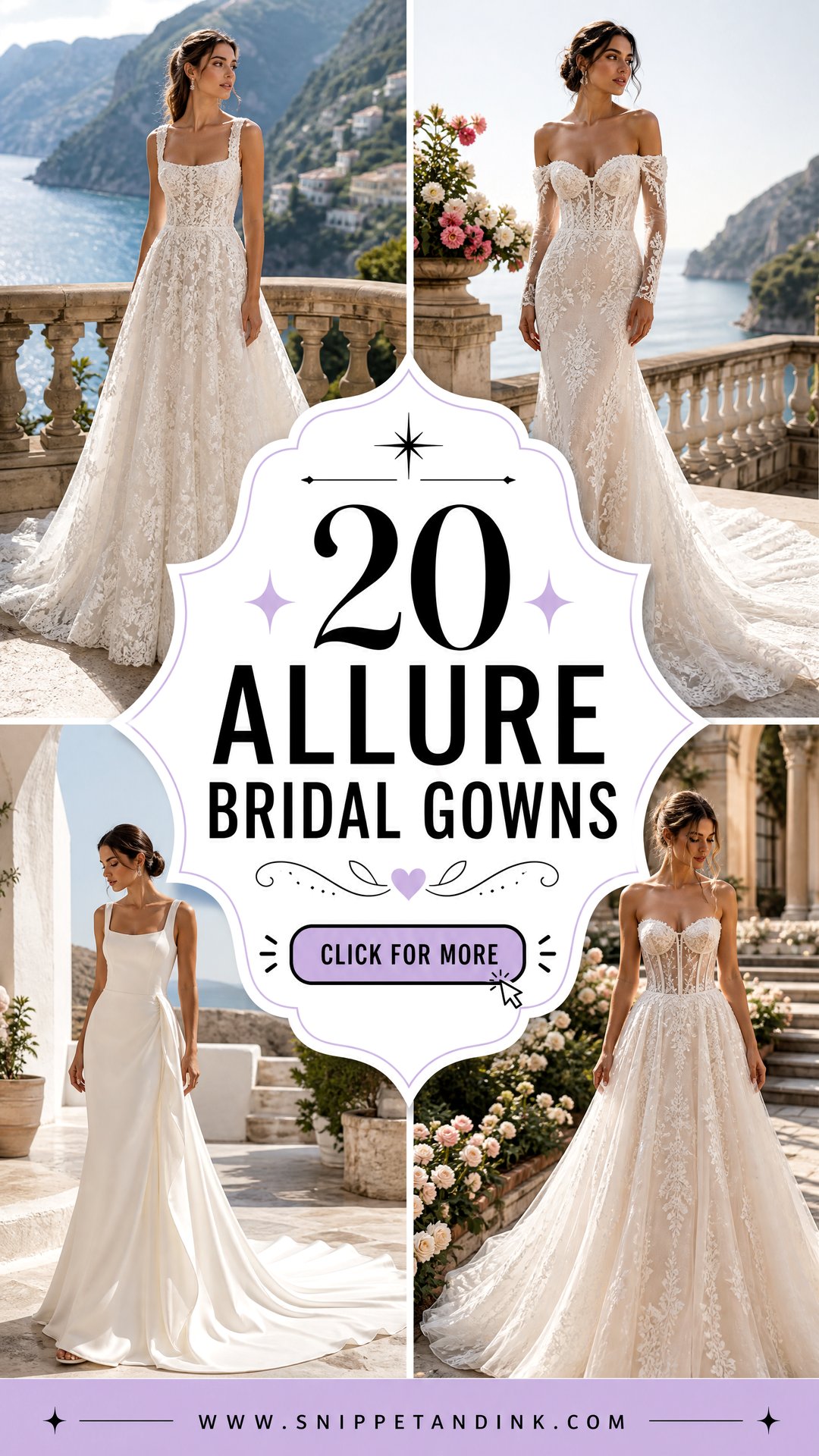 20 Allure Bridal Gowns Dreamy Styles for Modern Brides - 20 Allure Bridal Gowns: Dreamy Styles for Modern Brides