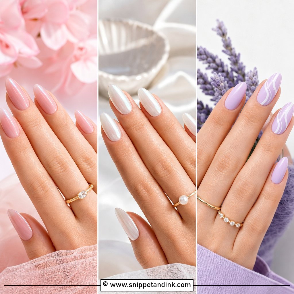 20 Almond Wedding Guest Nails Ideas for a Polished Look