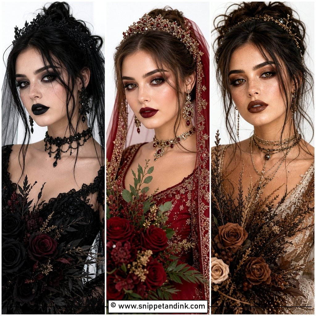 20 Alternative Bridal Makeup Ideas for Bold Modern Brides