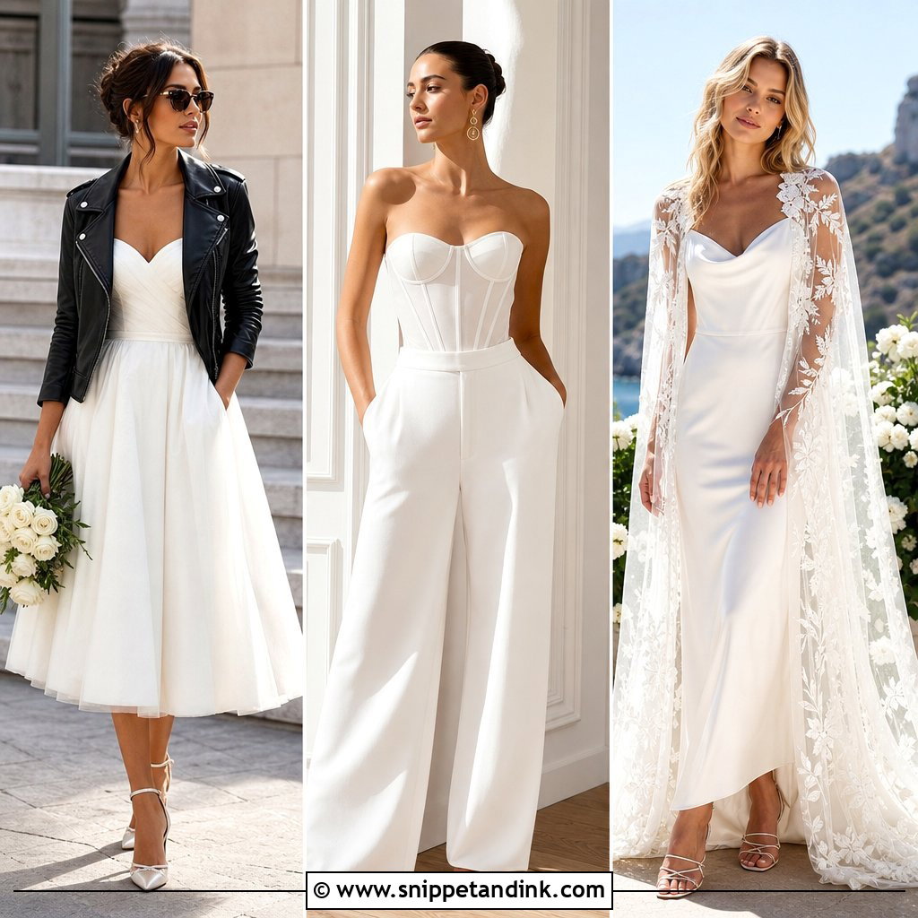 20 Alternative Wedding Outfit Ideas: Unique Looks to Try