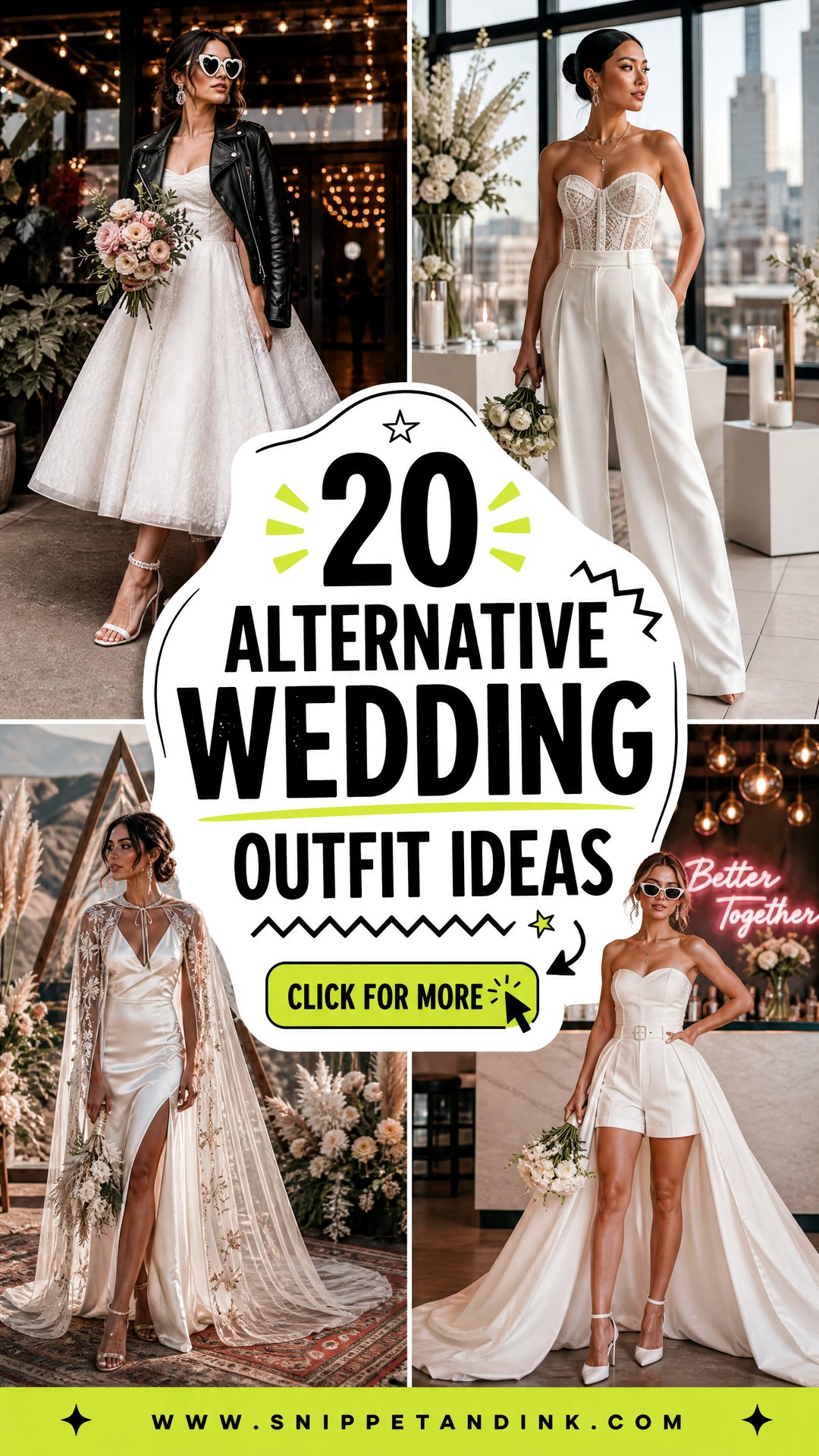 20 Alternative Wedding Outfit Ideas Unique Looks to Try - 20 Alternative Wedding Outfit Ideas: Unique Looks to Try
