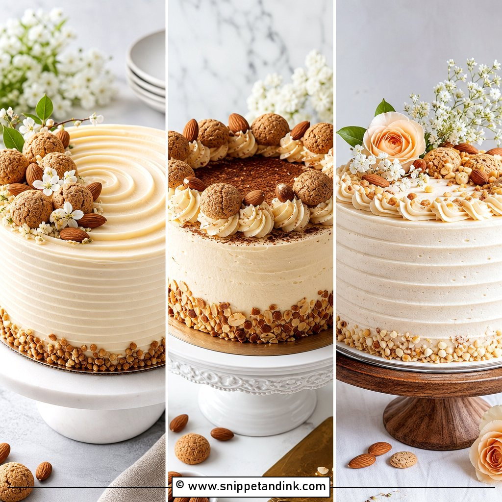 20 Amaretto Wedding Cake Ideas for a Luxe Romantic Dessert
