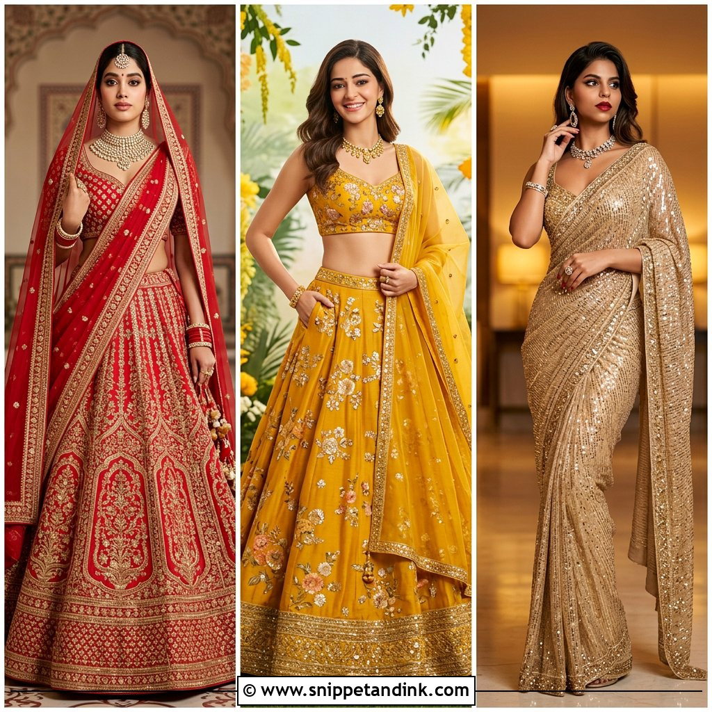 20 Ambani Wedding Celebrity Outfits to Inspire Your Look