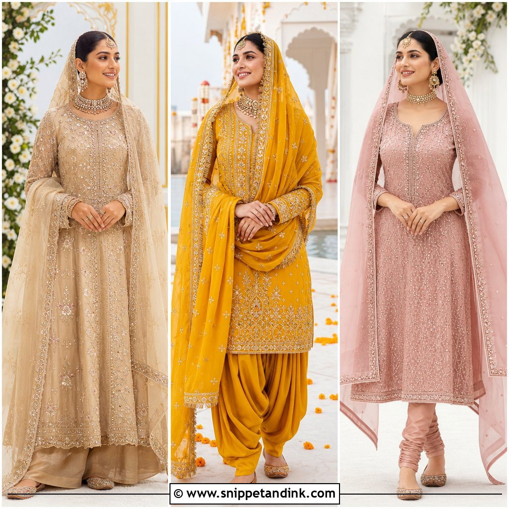 20 Anand Karaj Suit Bride Ideas for a Graceful Wedding Look