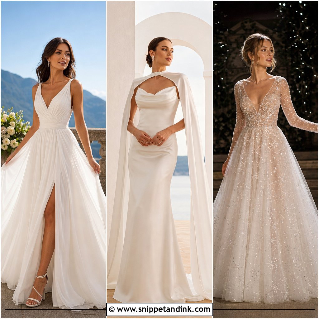 20 Angelic Wedding Dress Ideas for an Ethereal Bridal Look