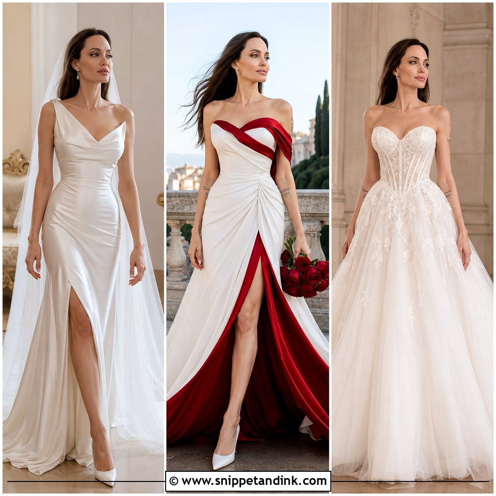 20 Angelina Jolie Wedding Dress Ideas for Timeless Bridal Glamour