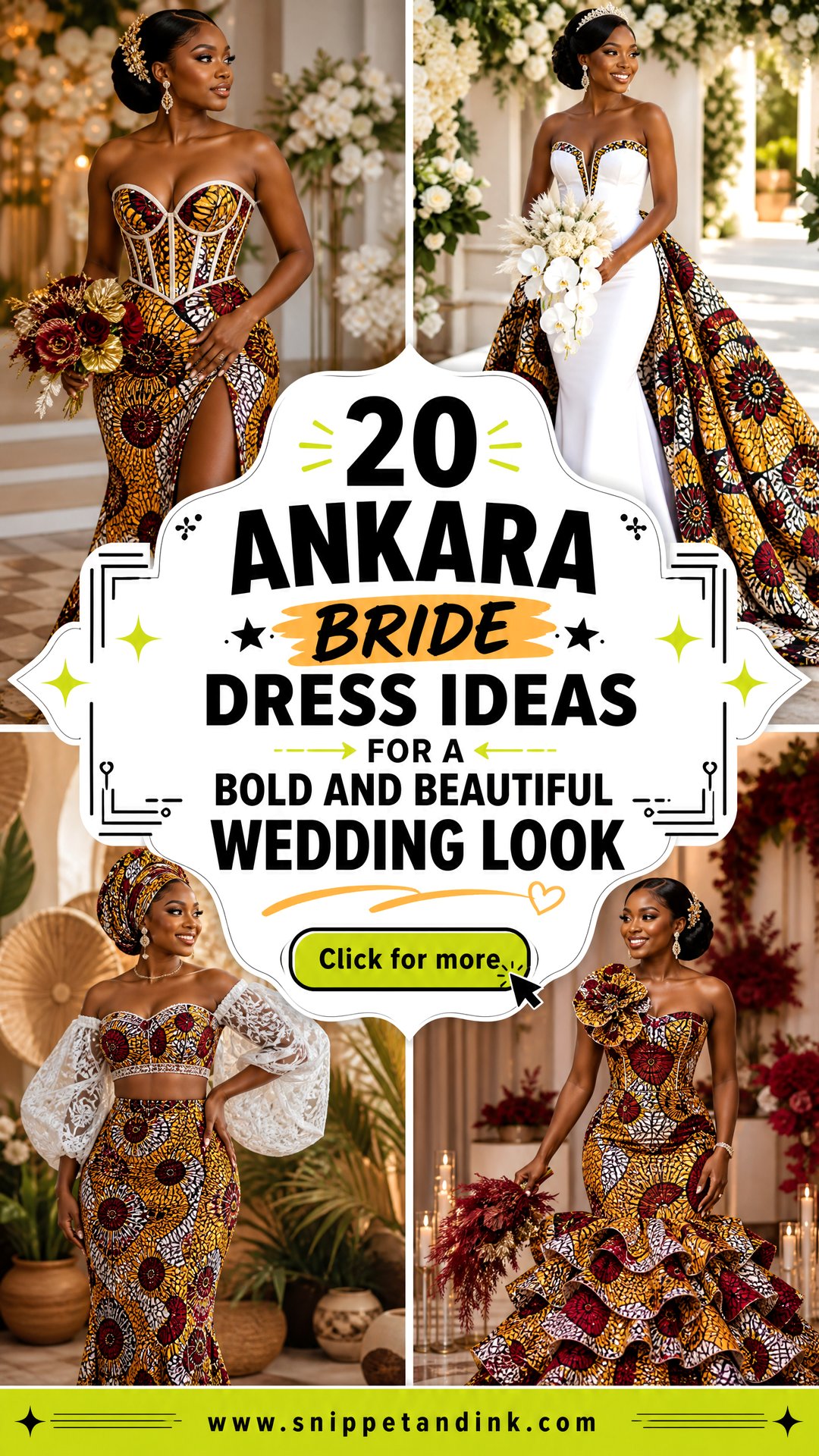 20 Ankara Bride Dress Ideas for a Bold and Beautiful Wedding Look - 20 Ankara Bride Dress Ideas for a Bold and Beautiful Wedding Look