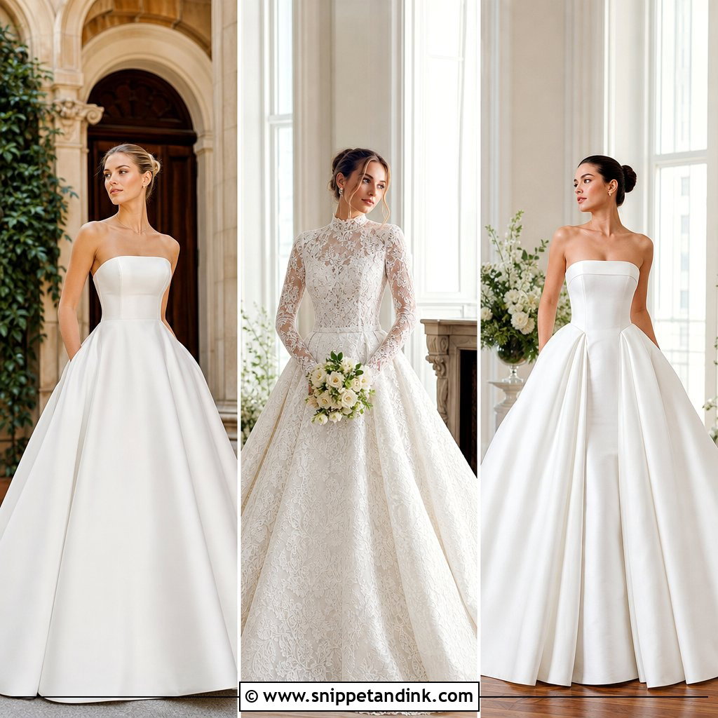 20 Anne Barge Ideas for a Sophisticated Modern Bridal Look