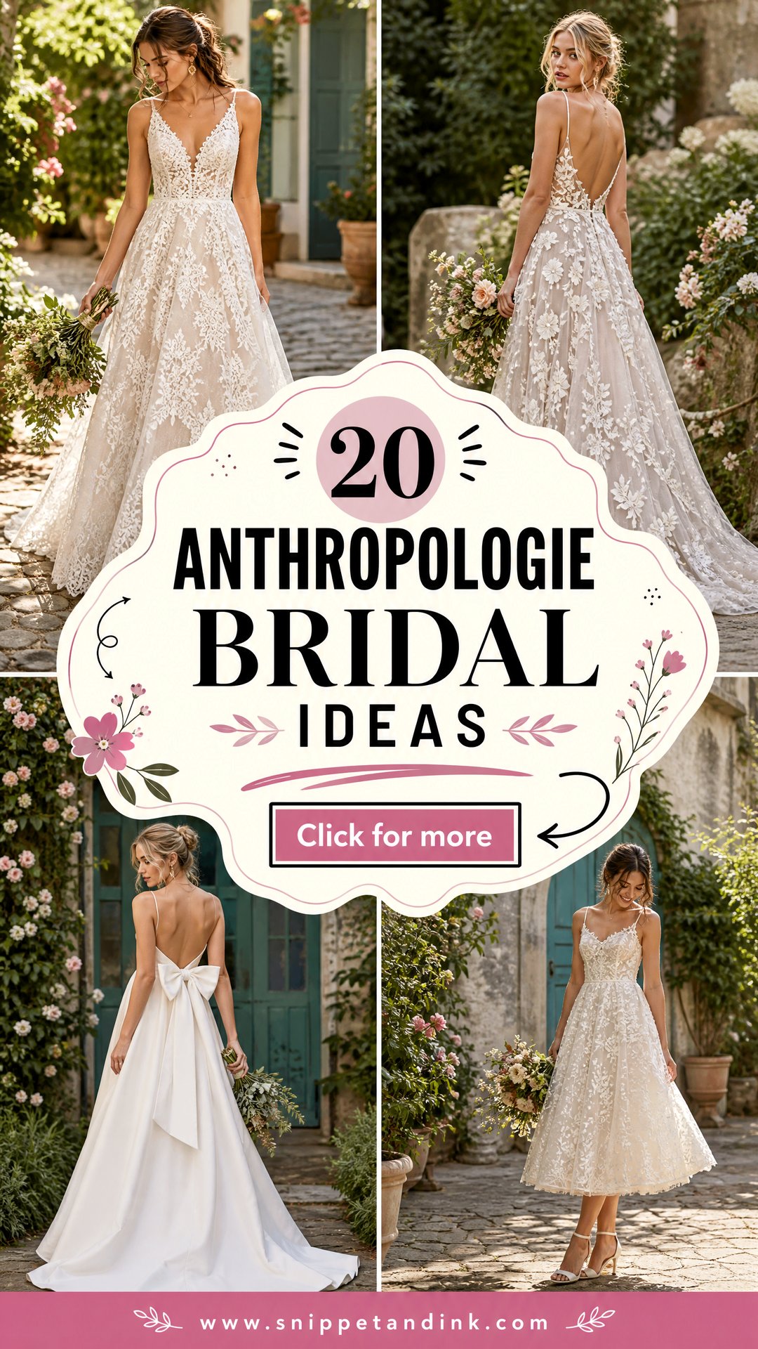 20 Anthropologie Bridal Ideas for a Modern Bohemian Bride - 20 Anthropologie Bridal Ideas for a Modern Bohemian Bride