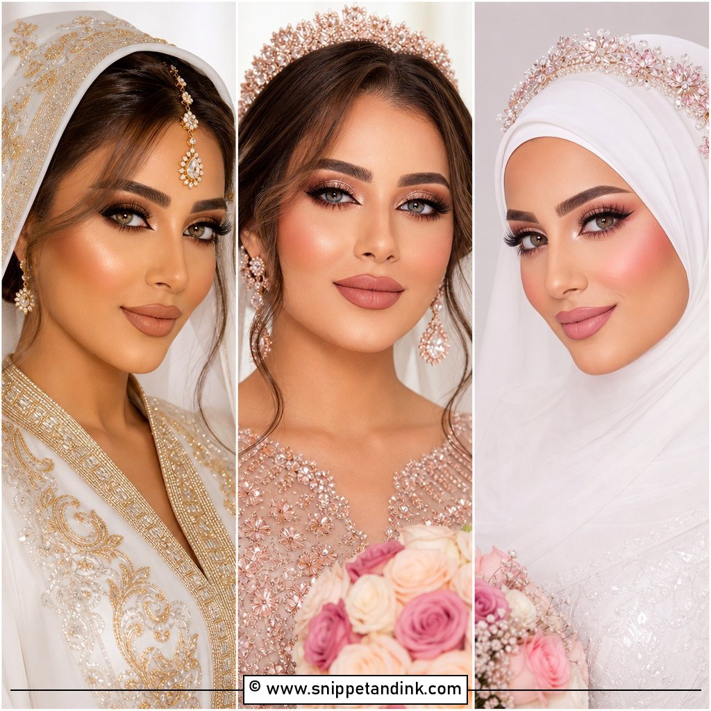 20 Arab Bridal Makeup Ideas for Stunning Wedding Glam